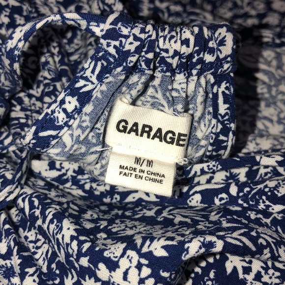 Blue Patterned Romper - Picture 4 of 4